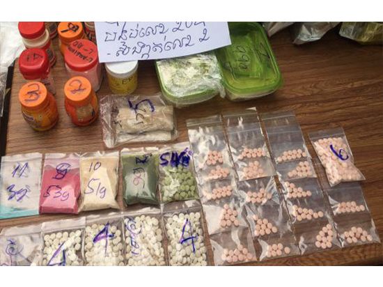   シアヌークビルで麻薬密造　外国人5人逮捕