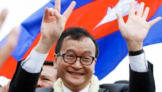 サム・レンシー氏、カンボジア救国党(CNRP)を辞任