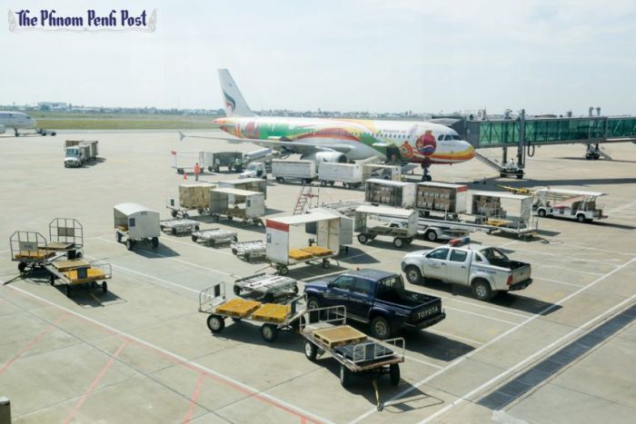 カンボジア、航空輸送貨物量の増加の見込み