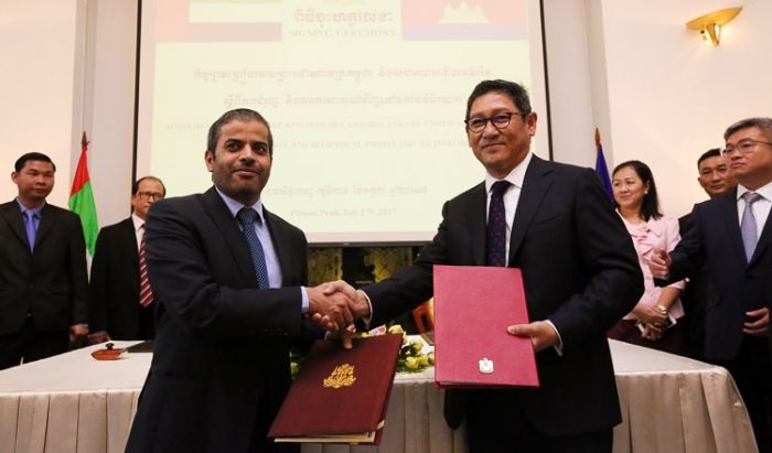 カンボジア、アラブ首長国連邦と投資保護協定合意へ
