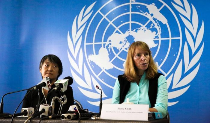 国連、カンボジアの人権問題は危機的状況にあるとコメント
