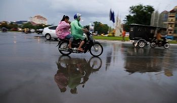 台風"Kirogi"、21日までカンボジアで猛威をふるう可能性