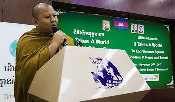 カンボジア政府、NGO団体と協力し子供の暴力被害を根絶へ