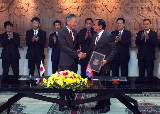 日本、カンボジア国内2プロジェクトに4300万ドル援助へ