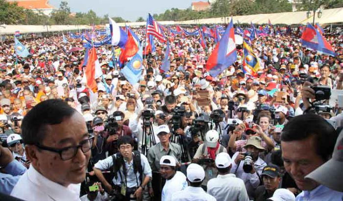 フン・セン首相、死を望む野党を批判