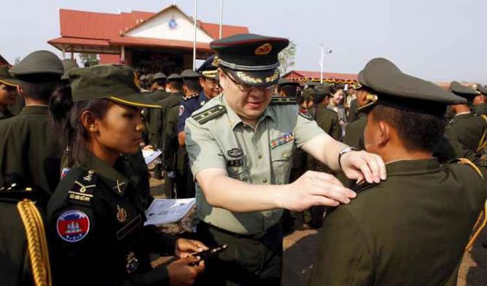 中国人民解放軍、カンボジア王国軍との関係強化へ