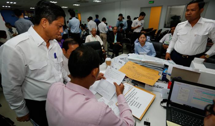 カンボジア国家選挙委員会、地方選挙の中間集計を発表