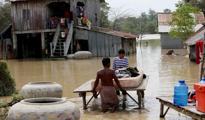 カンボジア保健省、雨季の洪水を注意喚起