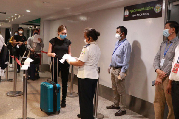 カンボジア：5日ぶりに新型コロナ感染者を確認、米から渡航の女性