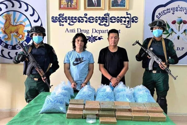 計80キロの麻薬密売試み、中国人3人を逮捕