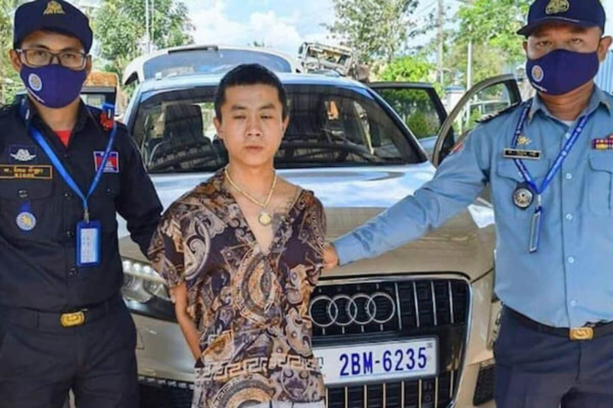 盗難車で逃走のベトナム人男性を逮捕 シアヌークビル州