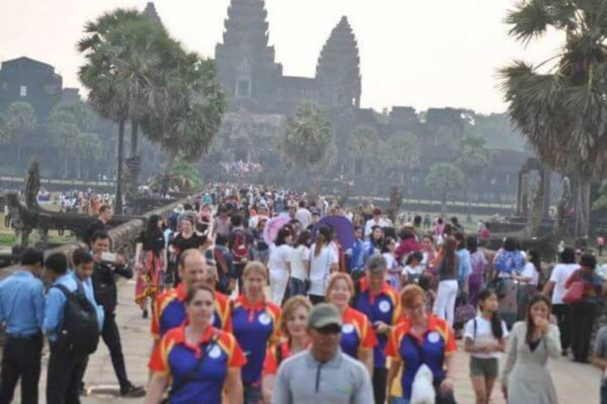 カンボジア：1月〜3月の外国人観光客数、前年同時期114%増