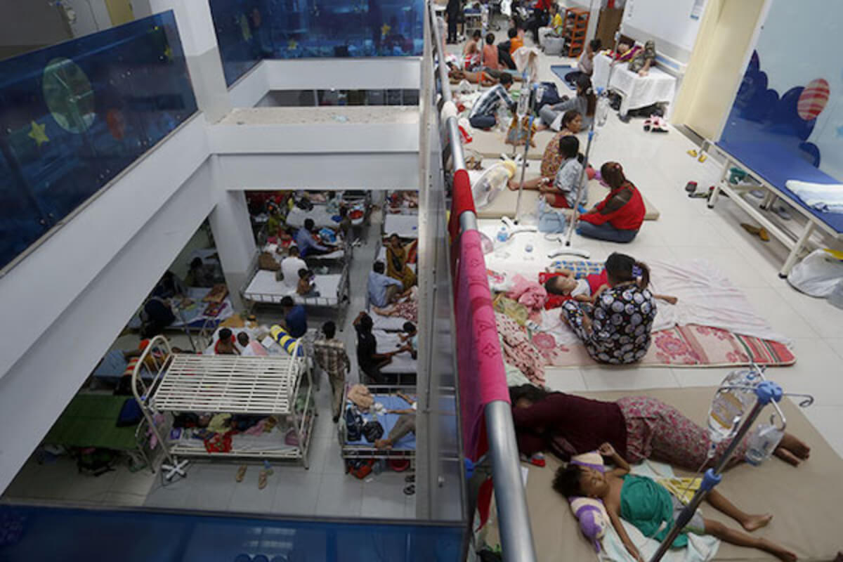 カンボジア：今年上半期のデング熱患者2423人、死亡者5人