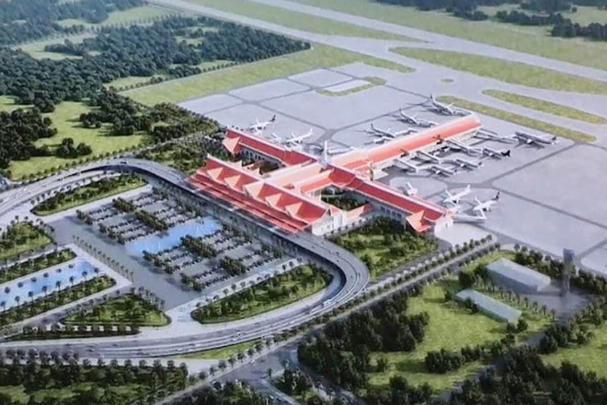 シェムリアップ・アンコール国際空港、建設の40％が完了
