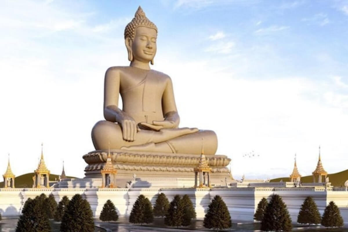 ソカホテル代表、カンポット州の山に巨大な仏像建設を計画