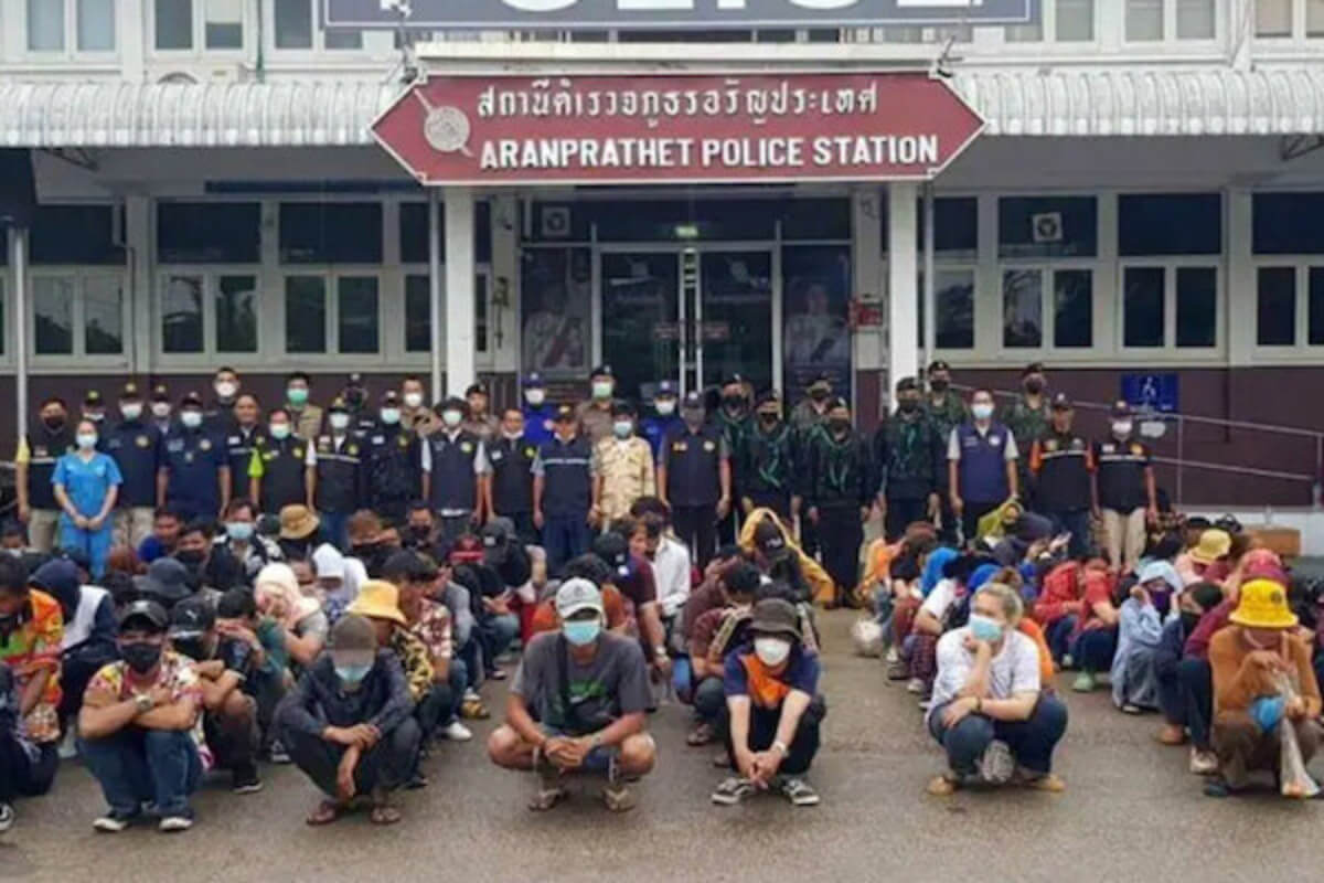 タイへの不法入国が増加、労働職業訓練省が懸念示す