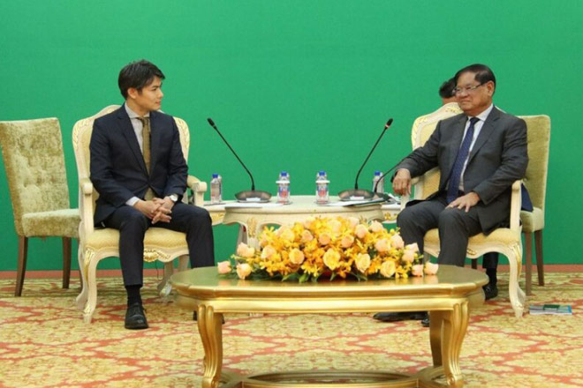 JICAカンボジア事務所、内務省への支援を再確認