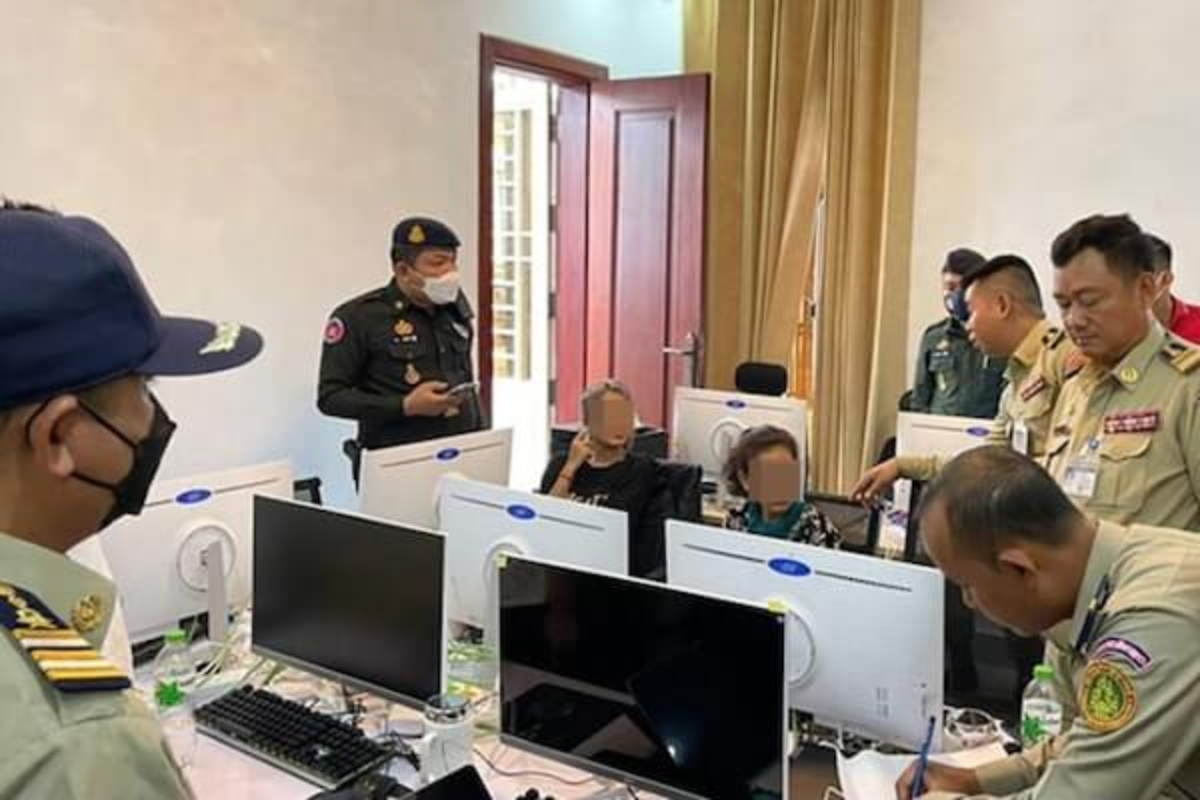 カンボジアの違法賭博取り締まり、上半期に1000人以上が逮捕