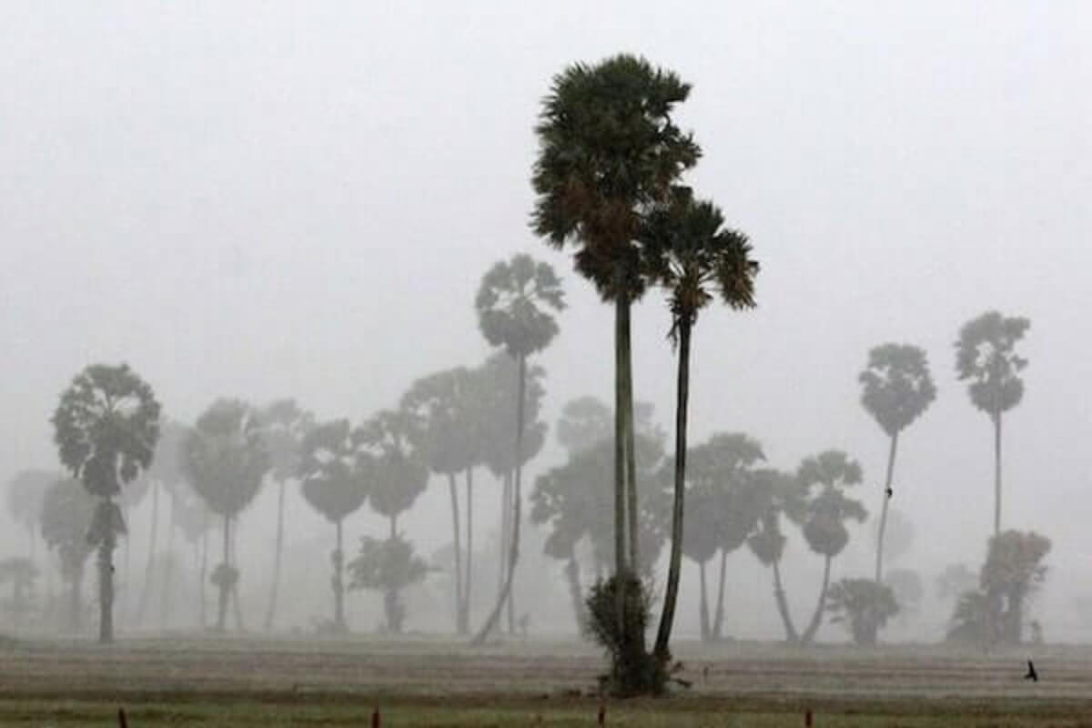 カンボジア全土、15日まで豪雨と雷の警告