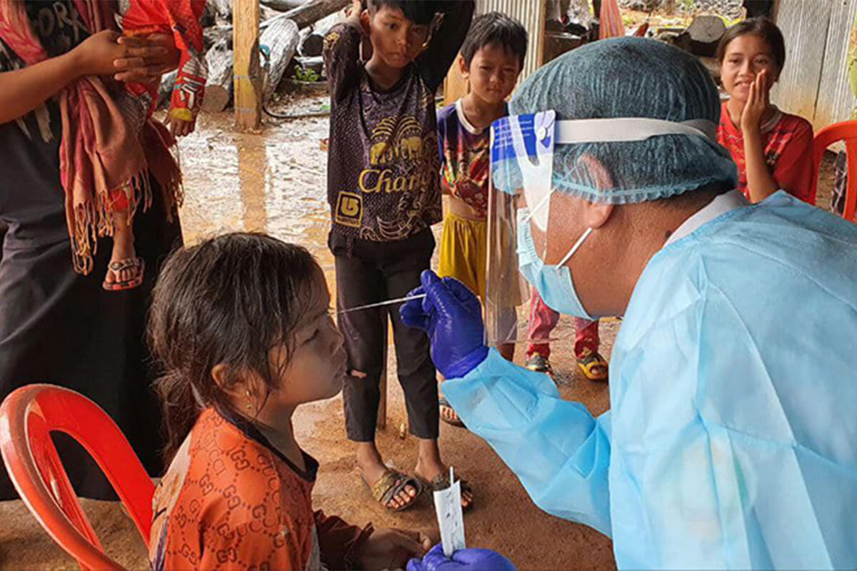 カンボジアで結膜炎が流行、保健省が注意呼びかけ