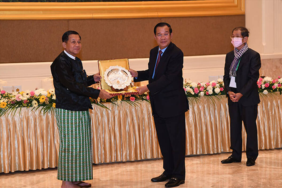 ミャンマーの和平仲介、フン・セン氏が日本財団と訪問の意向示す
