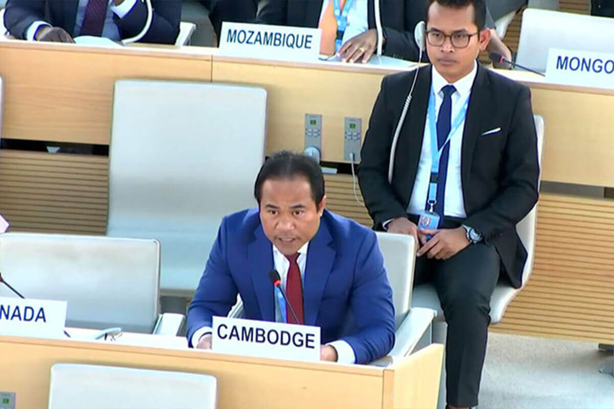 カンボジアの人権促進・保護に関する努力、国連討論会で賞賛される