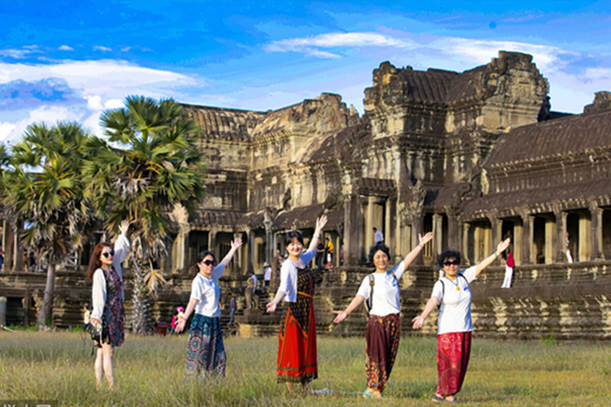 カンボジアの中国人観光客、11ヶ月間で約50万人