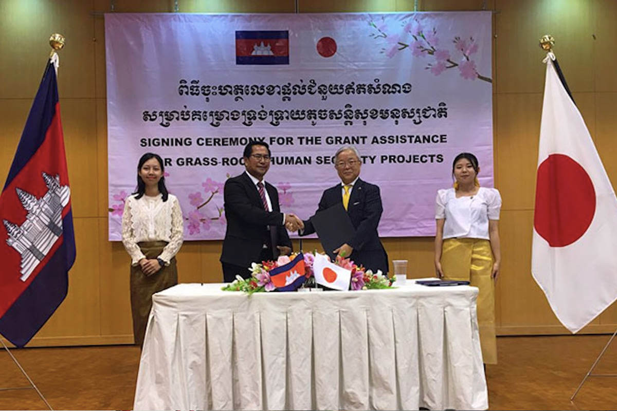 日本のカンボジア支援、3つのプロジェクトに約83万ドル