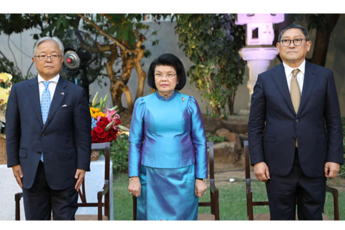 カンボジアの日本大使館、天皇陛下誕生日の祝賀行事を主催