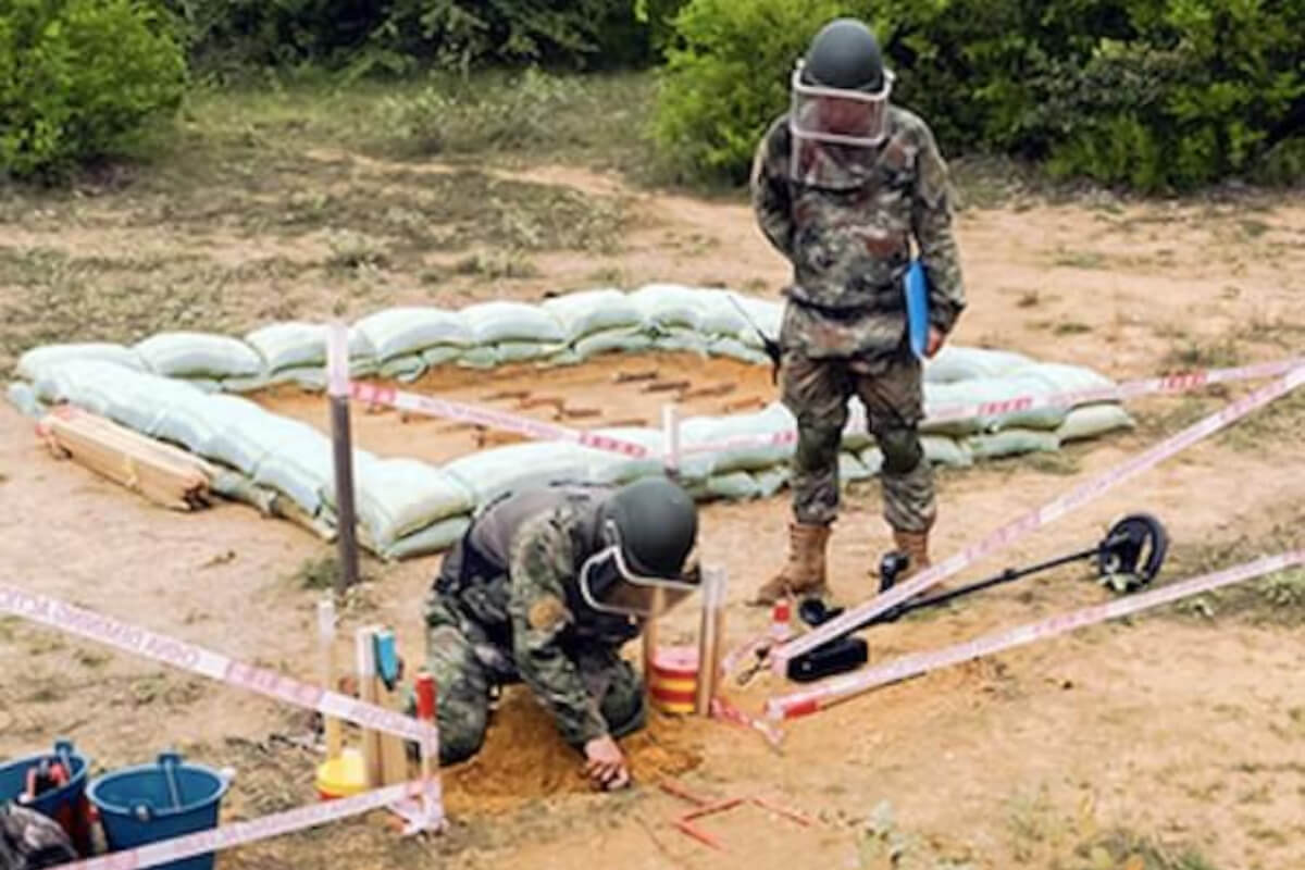 中国による地雷除去支援、現在までに100k㎡以上を除去