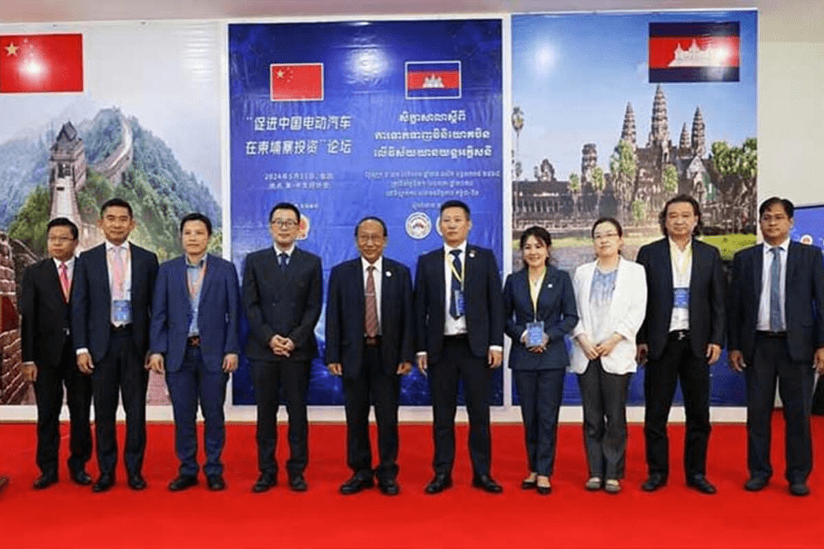 カンボジア、中国のEV投資を呼びかけ