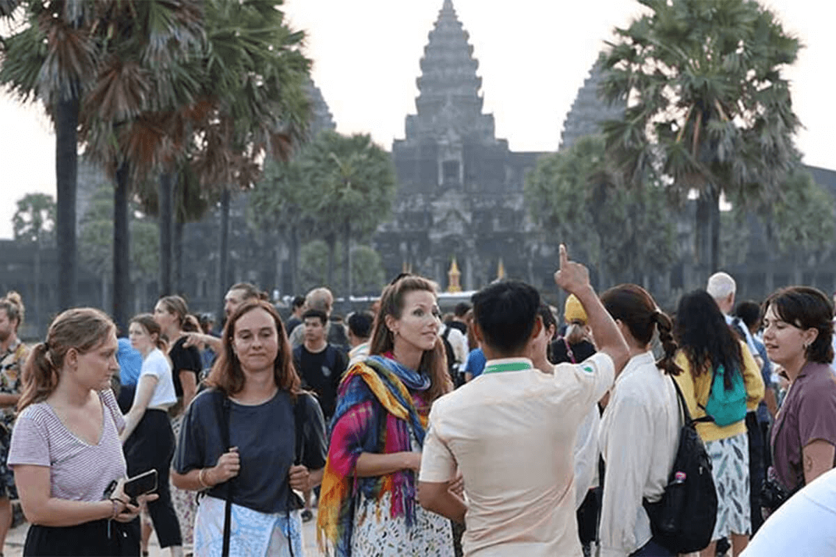 カンボジアの外国人観光客数、4月までで23％増加