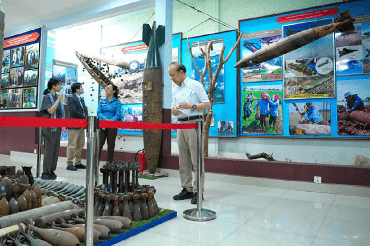 農村地帯の地雷除去後開発、日カンボジア連携の新展開