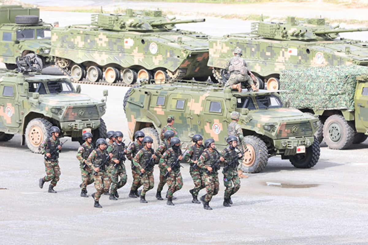 カンボジア・中国合同軍事演習、閉幕で防衛協力の深化を強調