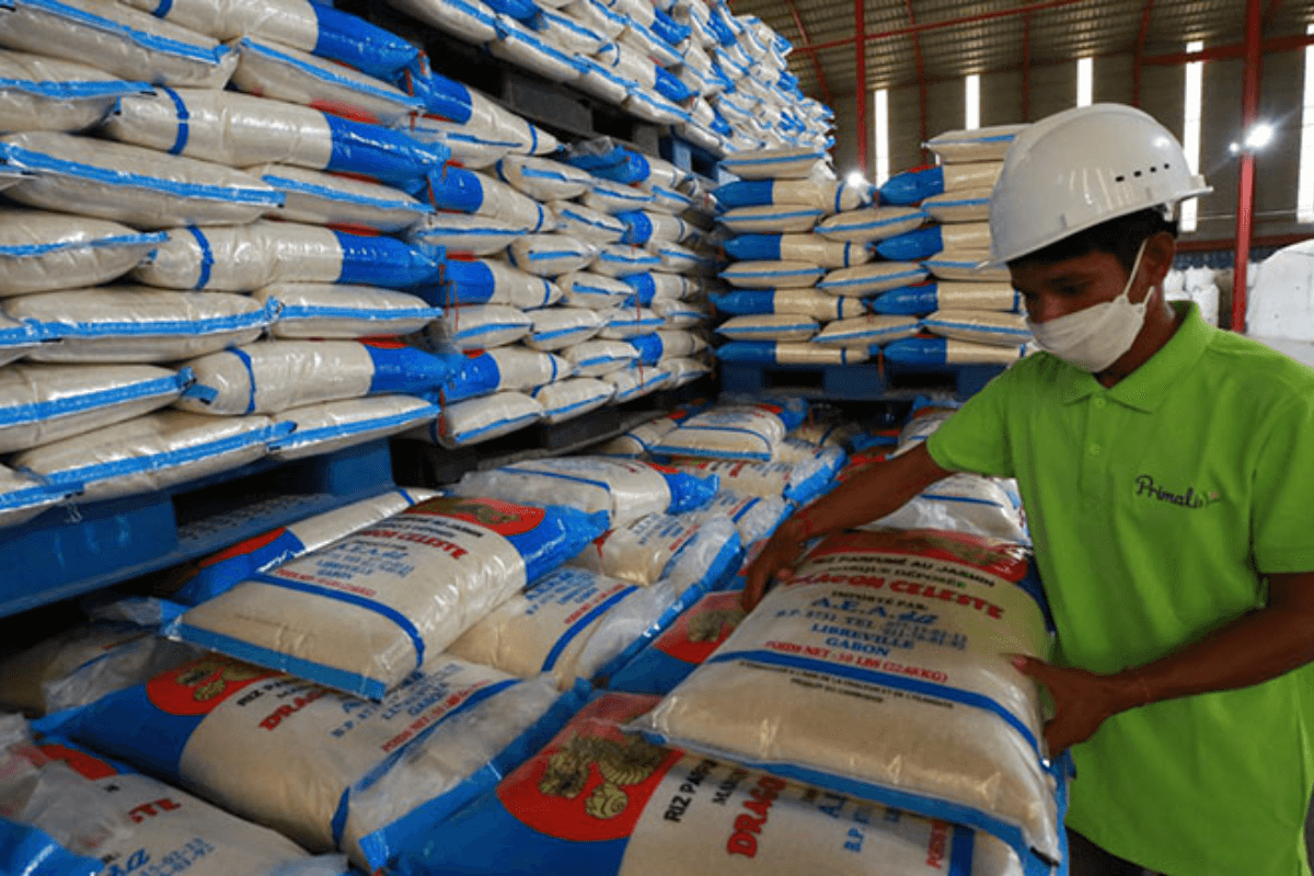 カンボジアの精米輸出、1～5月で13.7％増