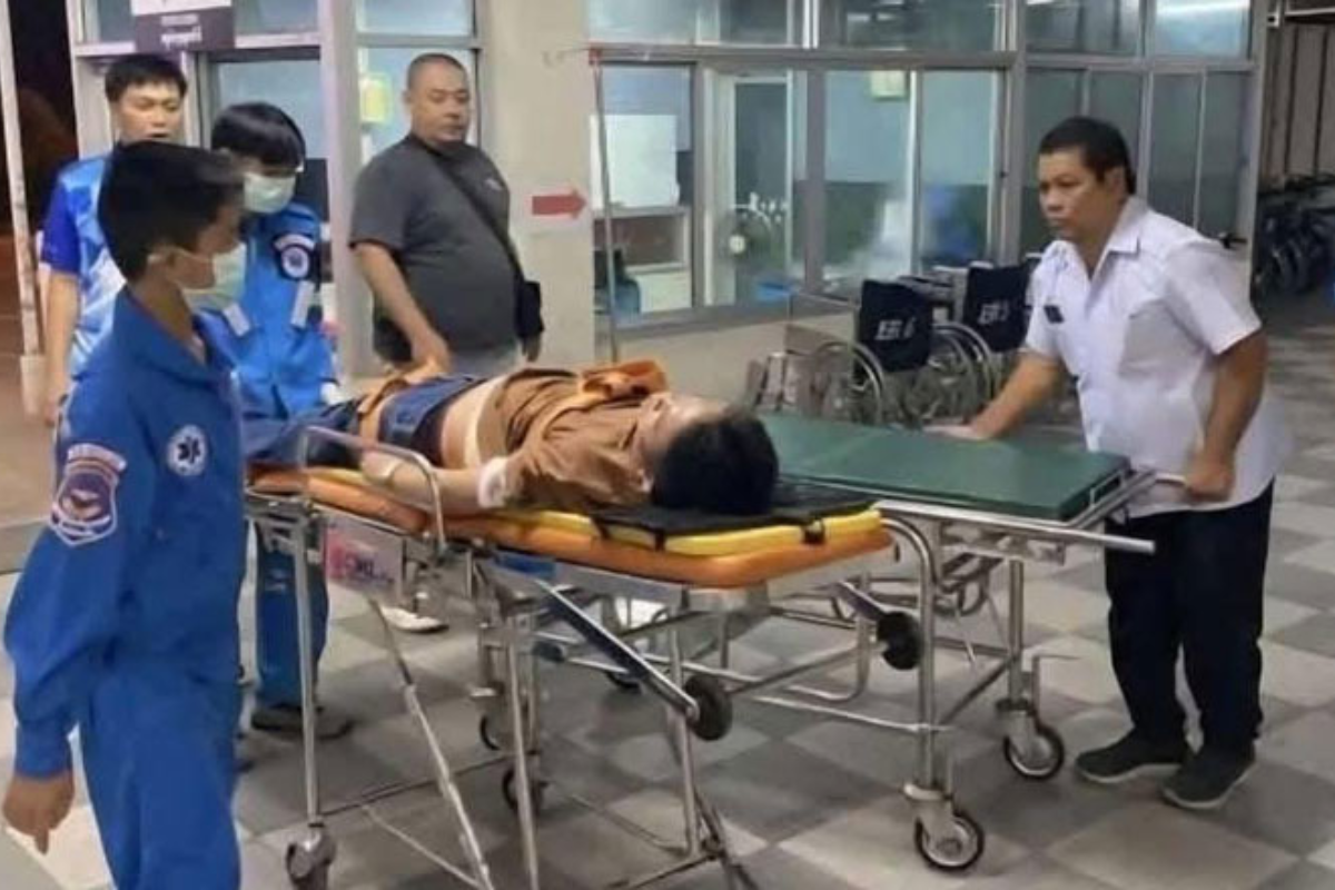 タイ・カンボジア国境で銃撃戦、警官1人が負傷