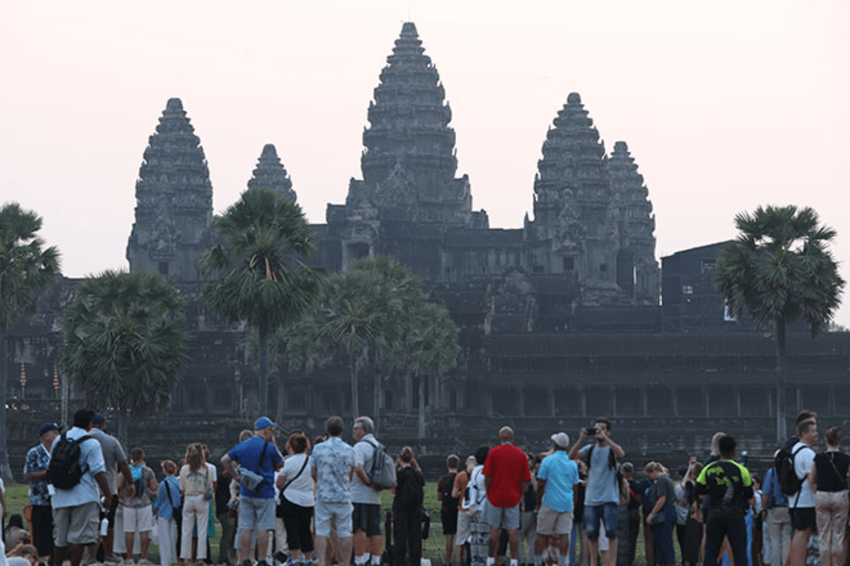 カンボジアの外国人観光客、5ヶ月で295万人に到達