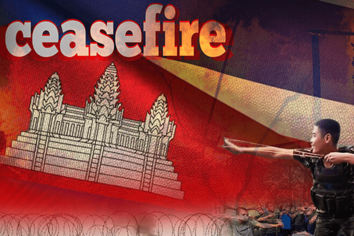 カンボジア、タイの停戦違反を非難