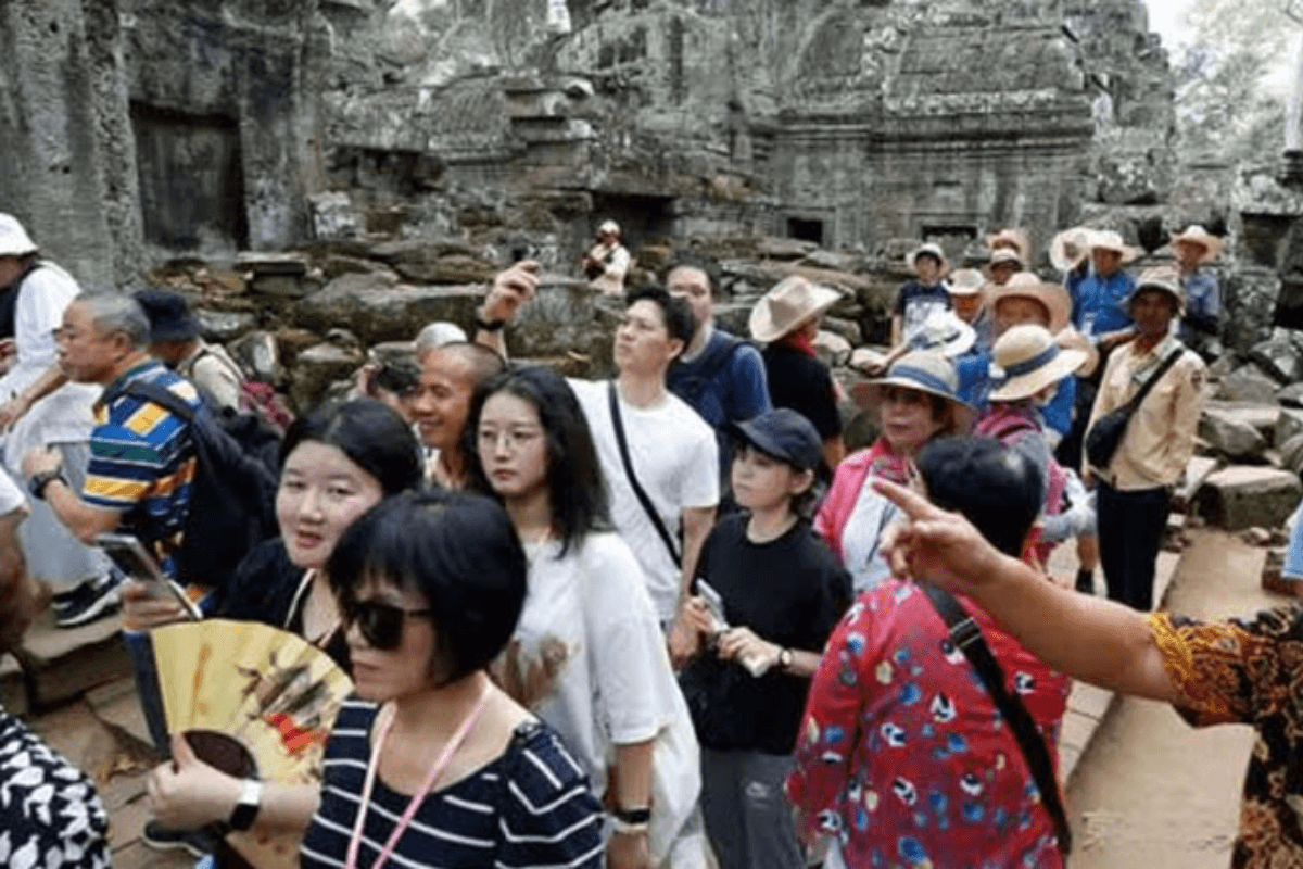 アンコールワット訪問者、中国人観光客が最多に