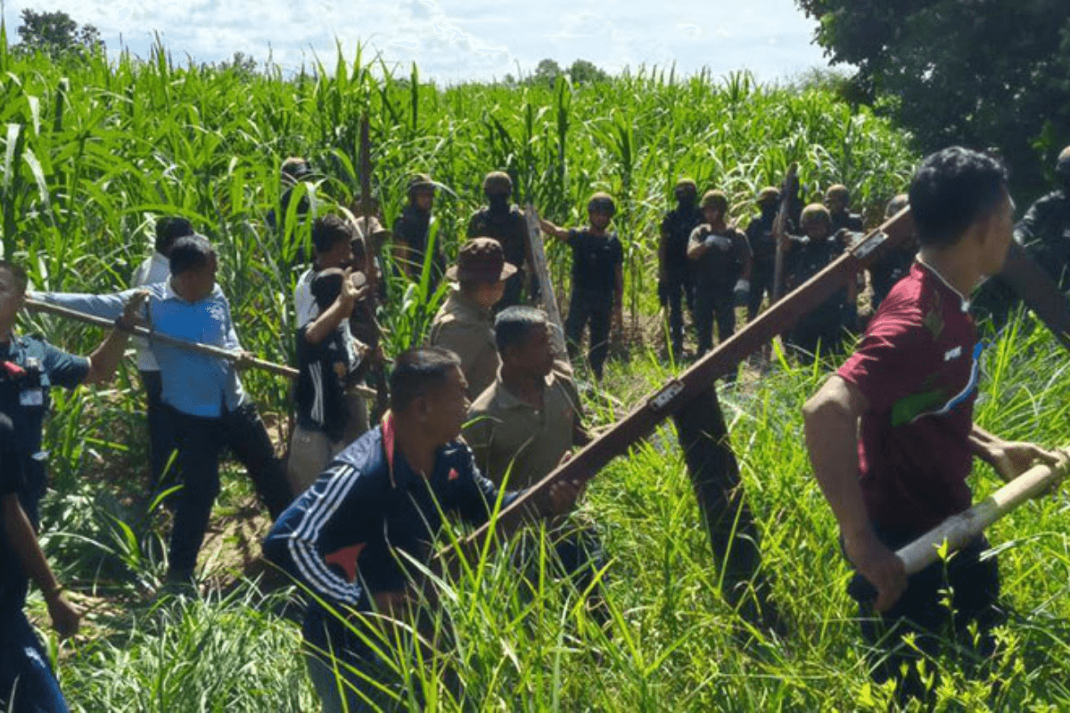 タイ軍が有刺鉄線設置を試行、住民と当局の抵抗で撤退
