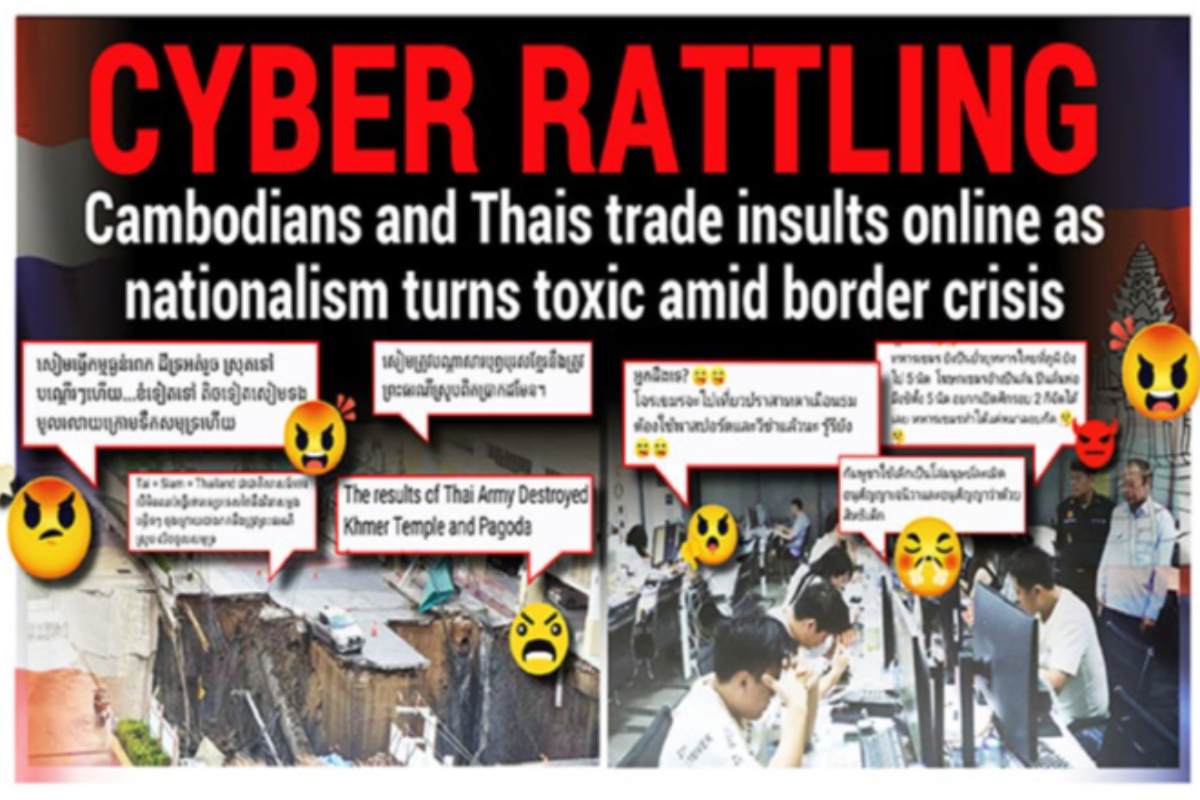 カンボジアとタイ、ネット上で中傷合戦が激化