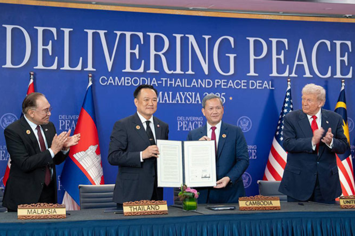 カンボジアとタイ、国境紛争の平和的解決へ