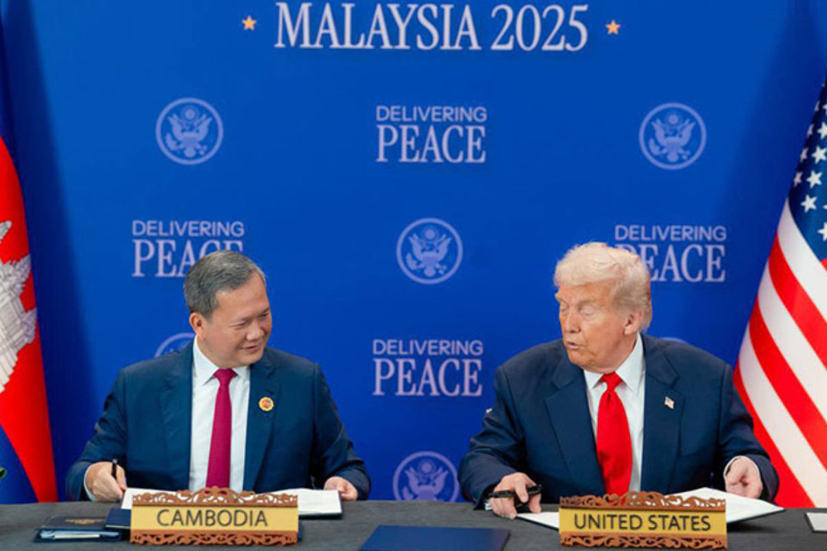 カンボジアと米国、19%関税協定に正式署名