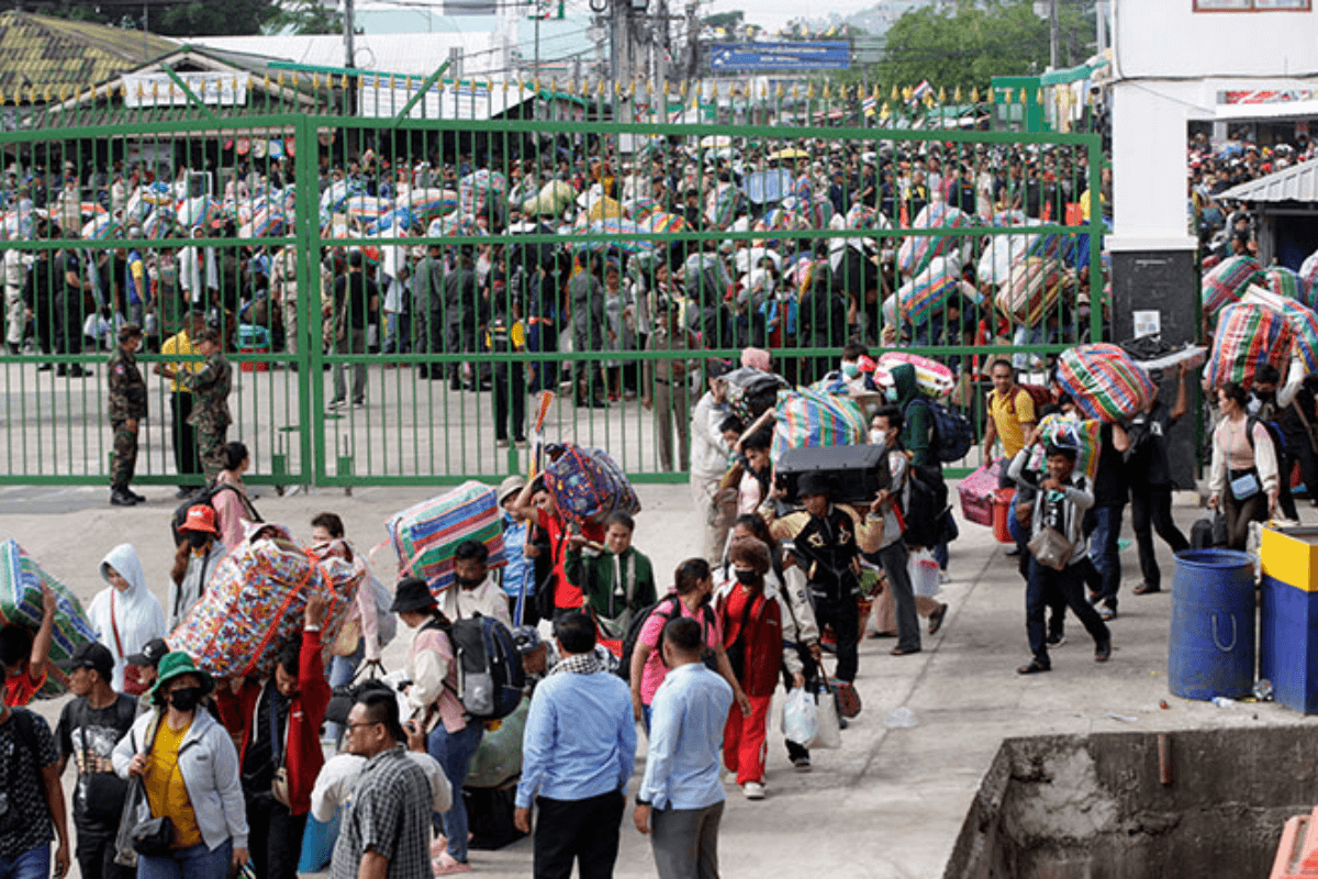タイからの帰国労働者90万人、カンボジア経済の原動力に