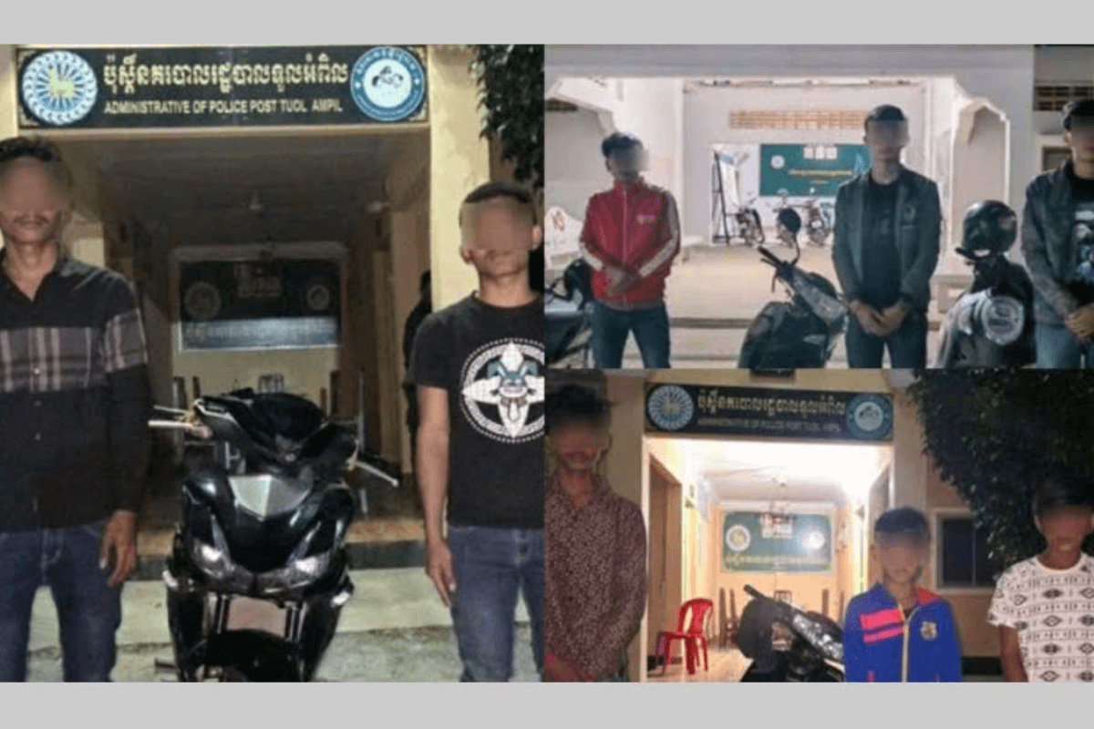 若者による深夜の迷惑行為、10人を警察が拘束