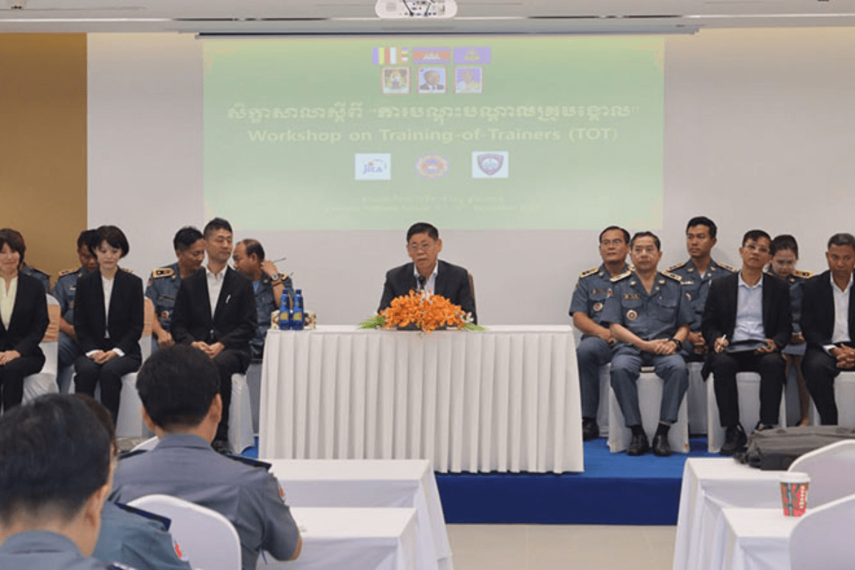 カンボジア税関、JICA支援の下でトレーナー育成研修を実施