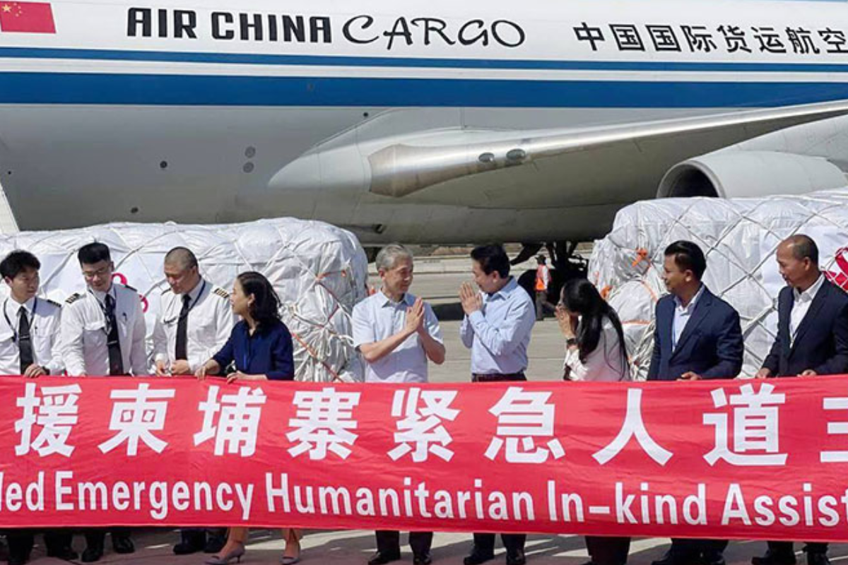 武力衝突による避難民問題、中国が約250万ドルを支援