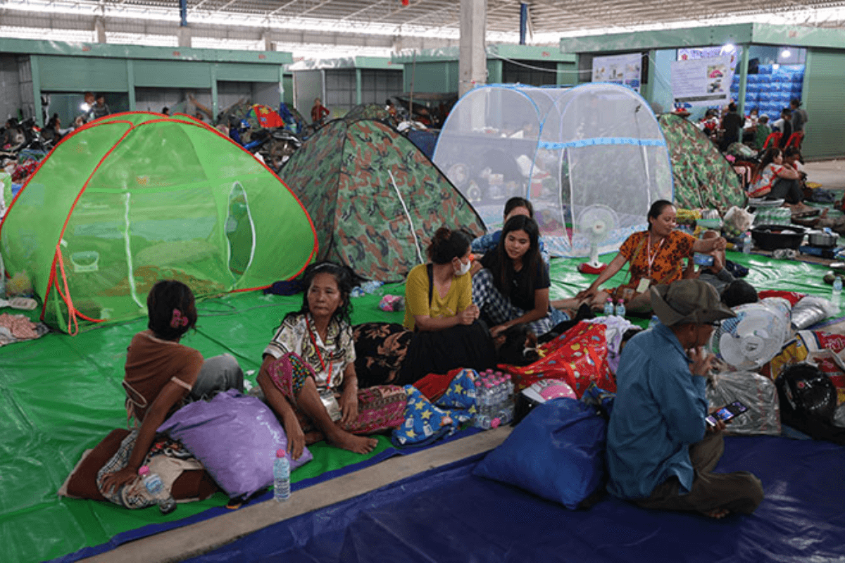 タイ国境における有毒煙の影響、人道・環境危機に発展