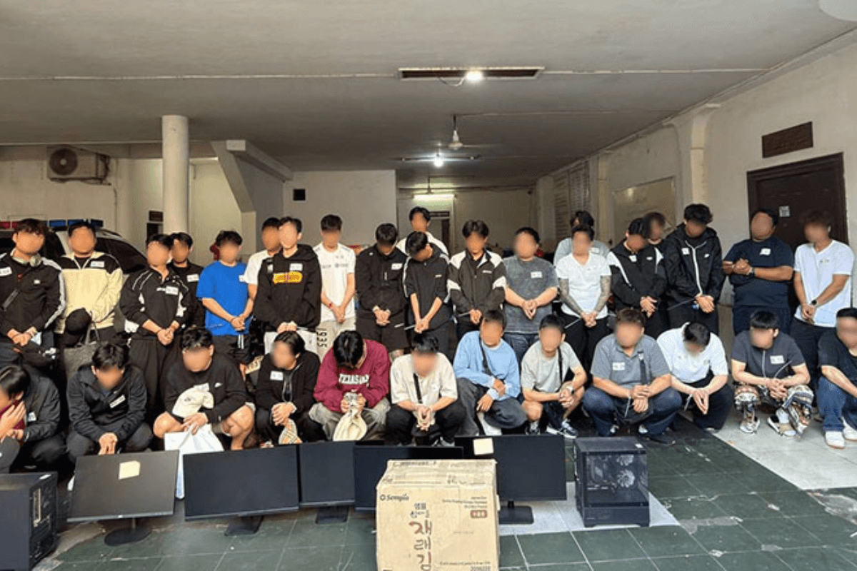 PPでオンライン詐欺摘発、韓国人32人を一斉逮捕