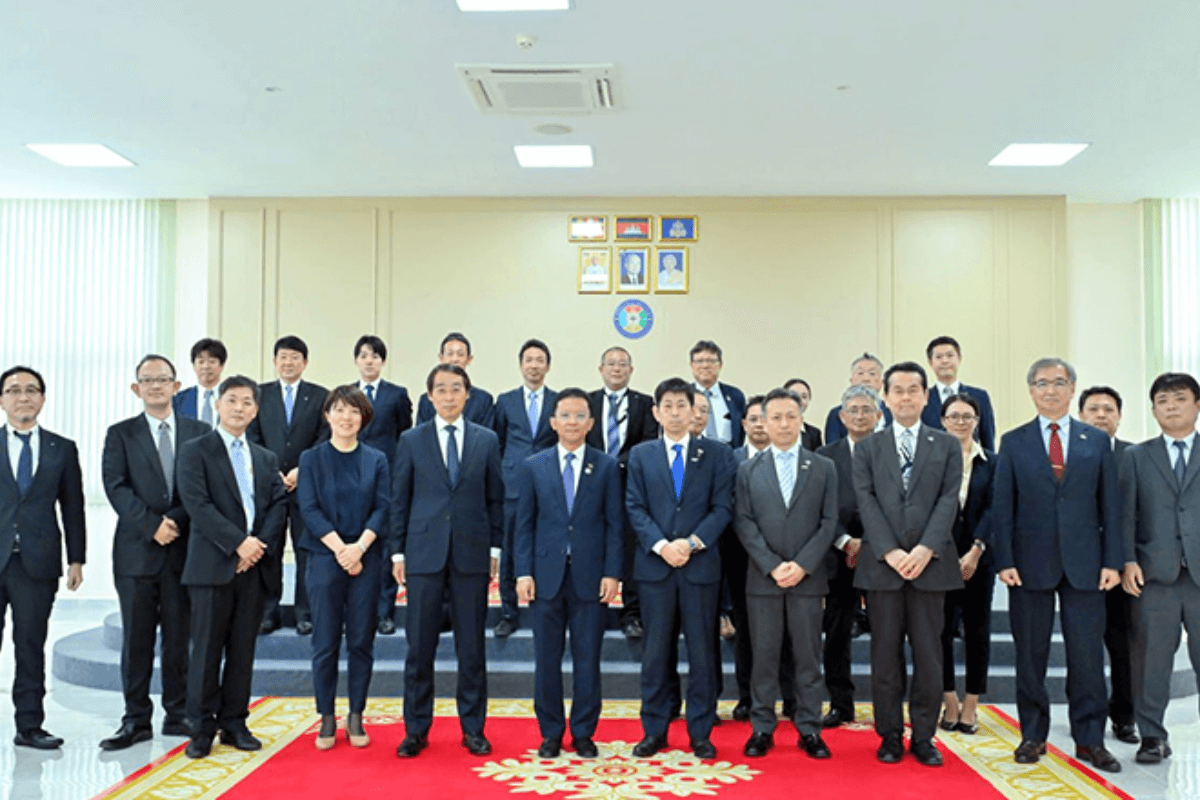 カンボジア水道事業、北九州市が長期関与を表明